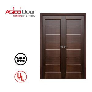 Dvigubos medienos priešgaisrinės durys