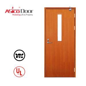 Medinės durys, skirtos ugniai įvertinti